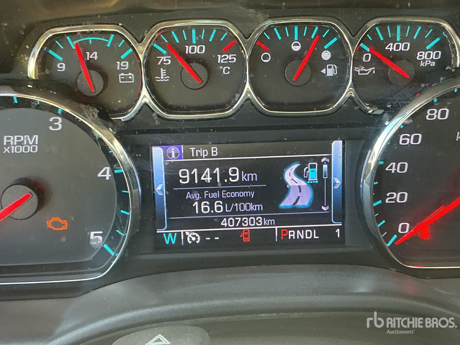 General Appearance with Hour Meter / Odometer