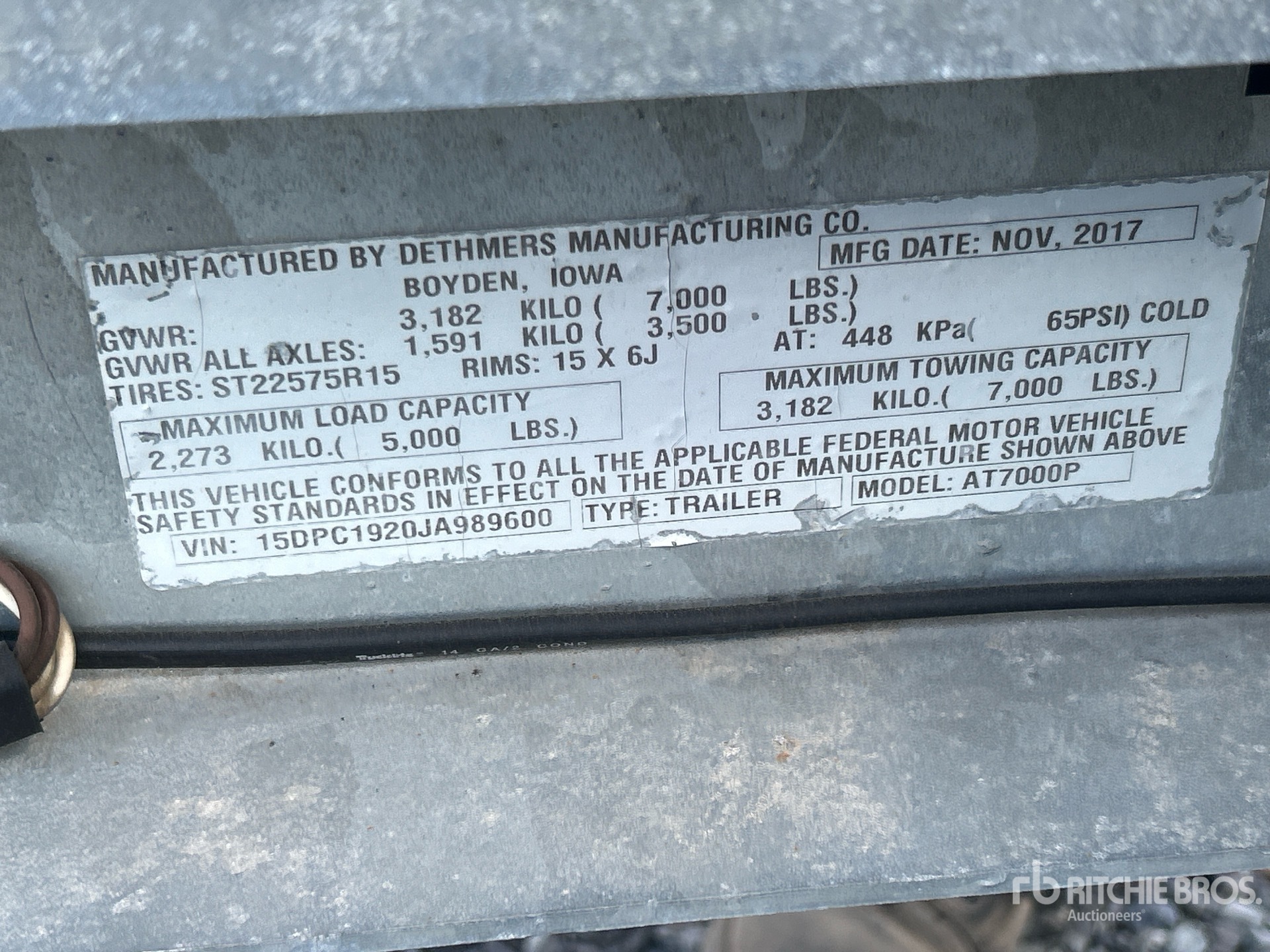 2018 Demco AT7000P
