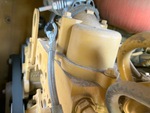 Engine with A/C Compressor