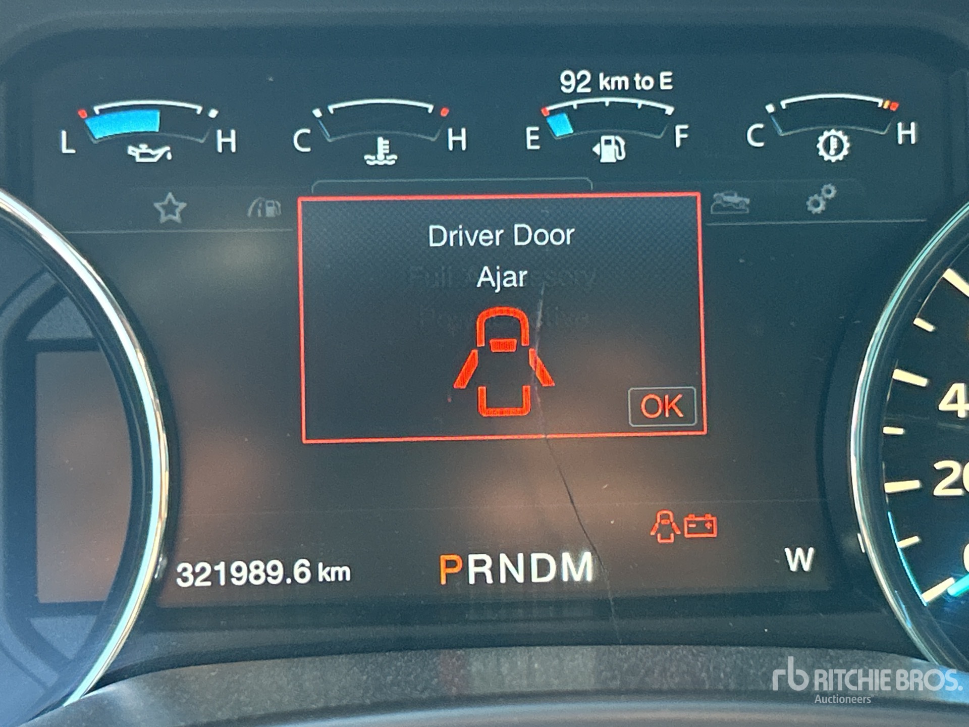 General Appearance with Hour Meter / Odometer