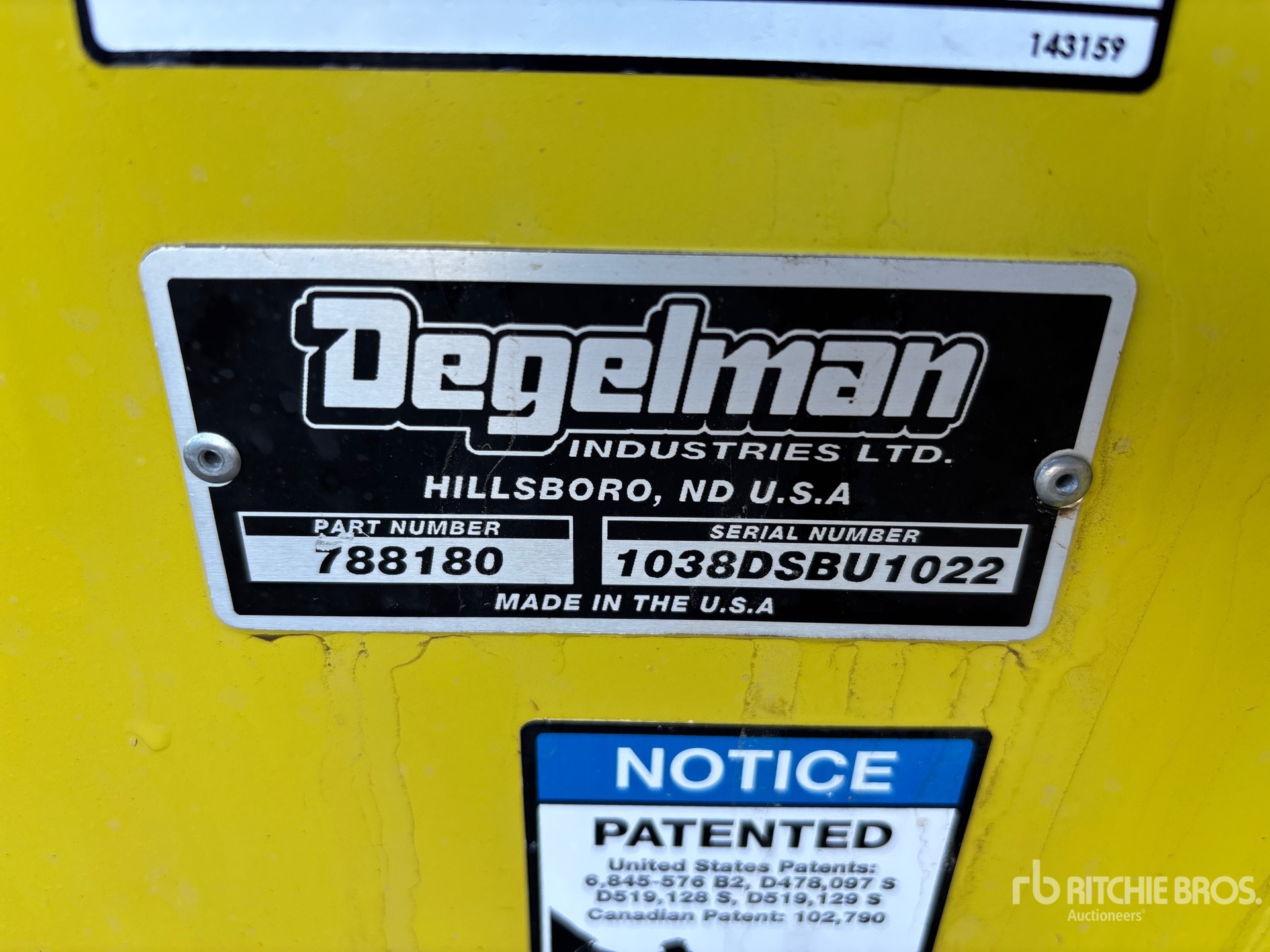 Degelman 1038
