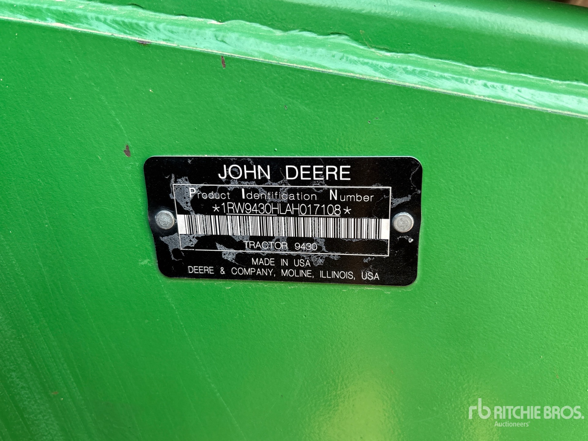 2010 John Deere 9430