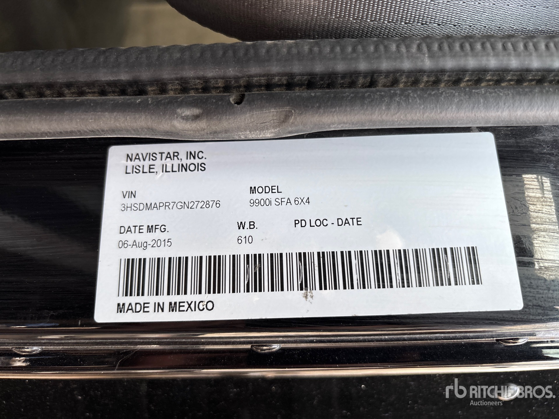 2016 International 9900