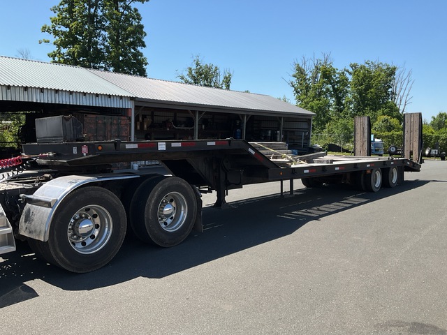 2008 Kaufman R25ton 40 ft T/A Single Drop Step Deck Trailer