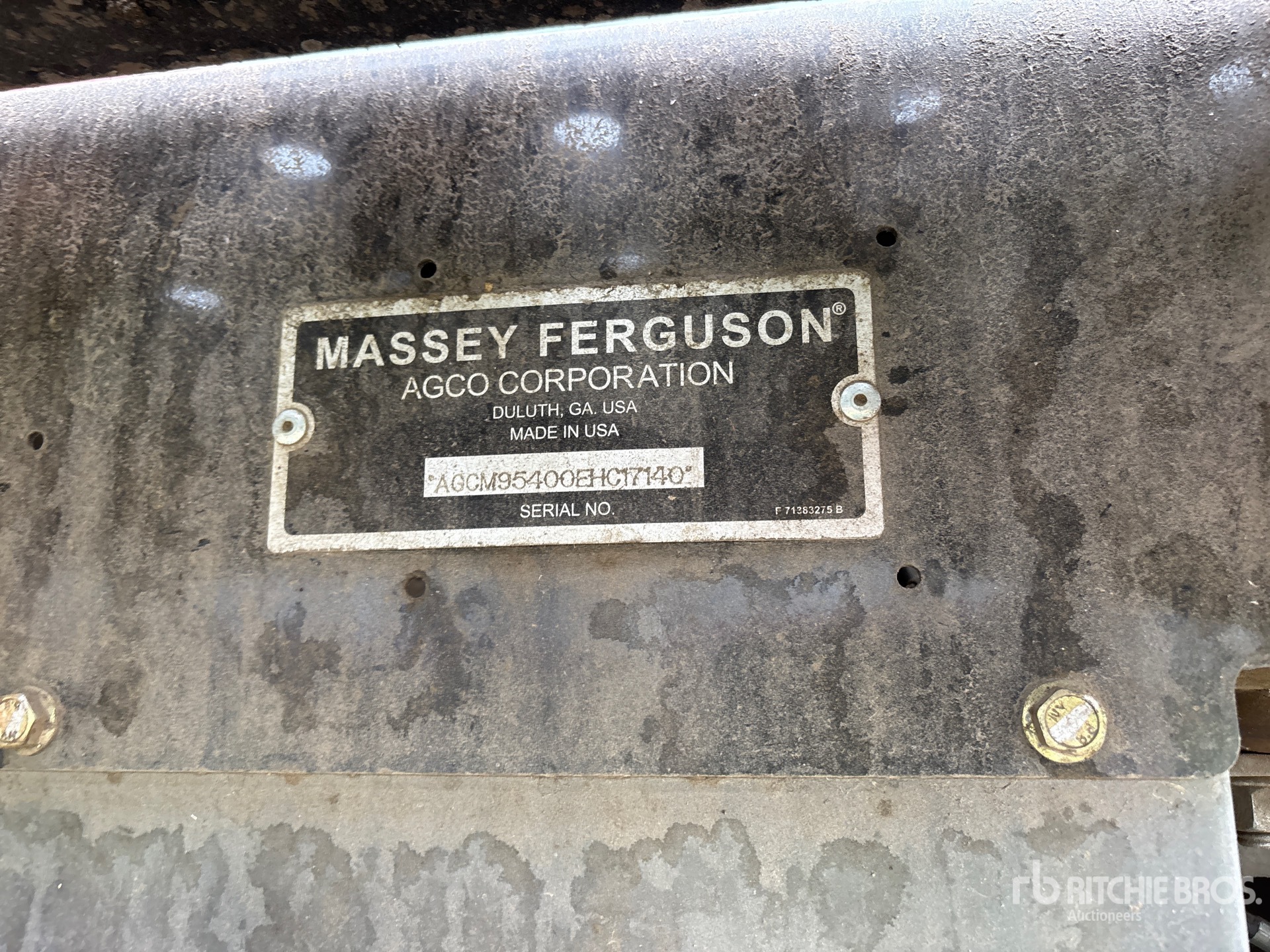 2014 Massey Ferguson 9540