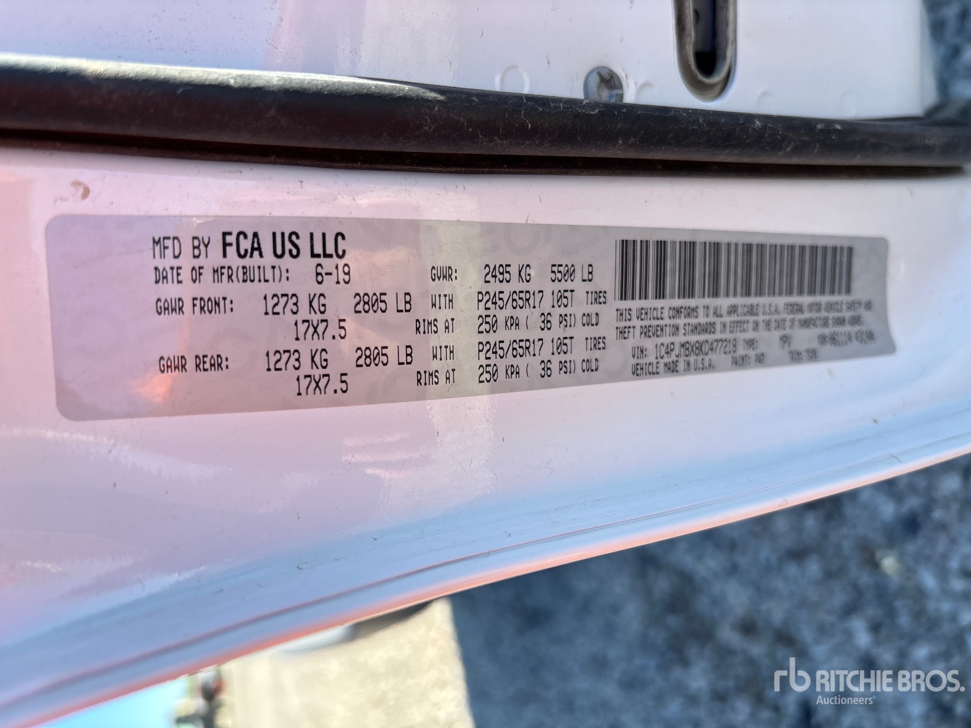 2019 Jeep CHEROKEE