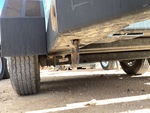Trailer Chassis with Frame Rails/ Main Beams Condition