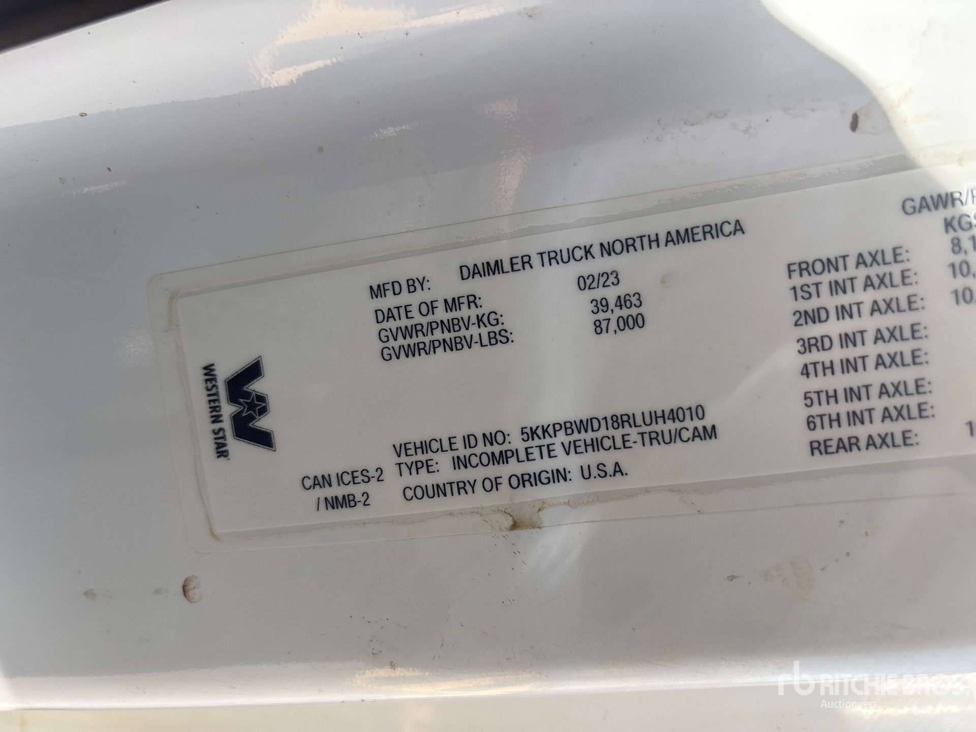 2024 Western Star 49X