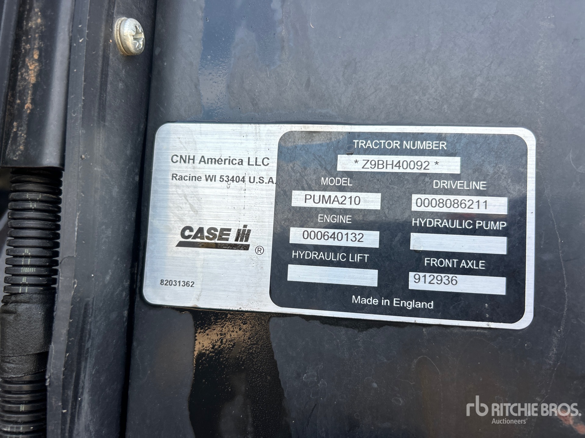 2009 Case Ih PUMA 210