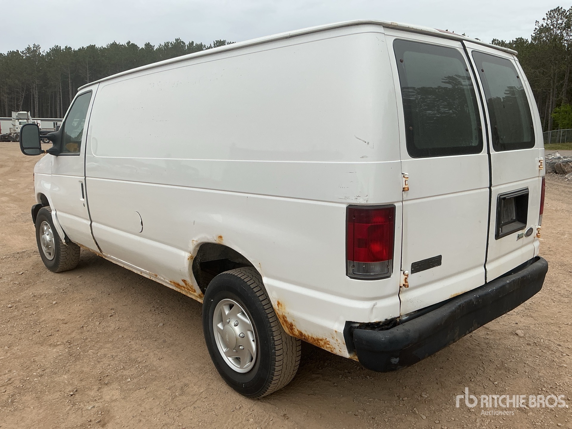 General Appearance with Picture, Left Rear Corner