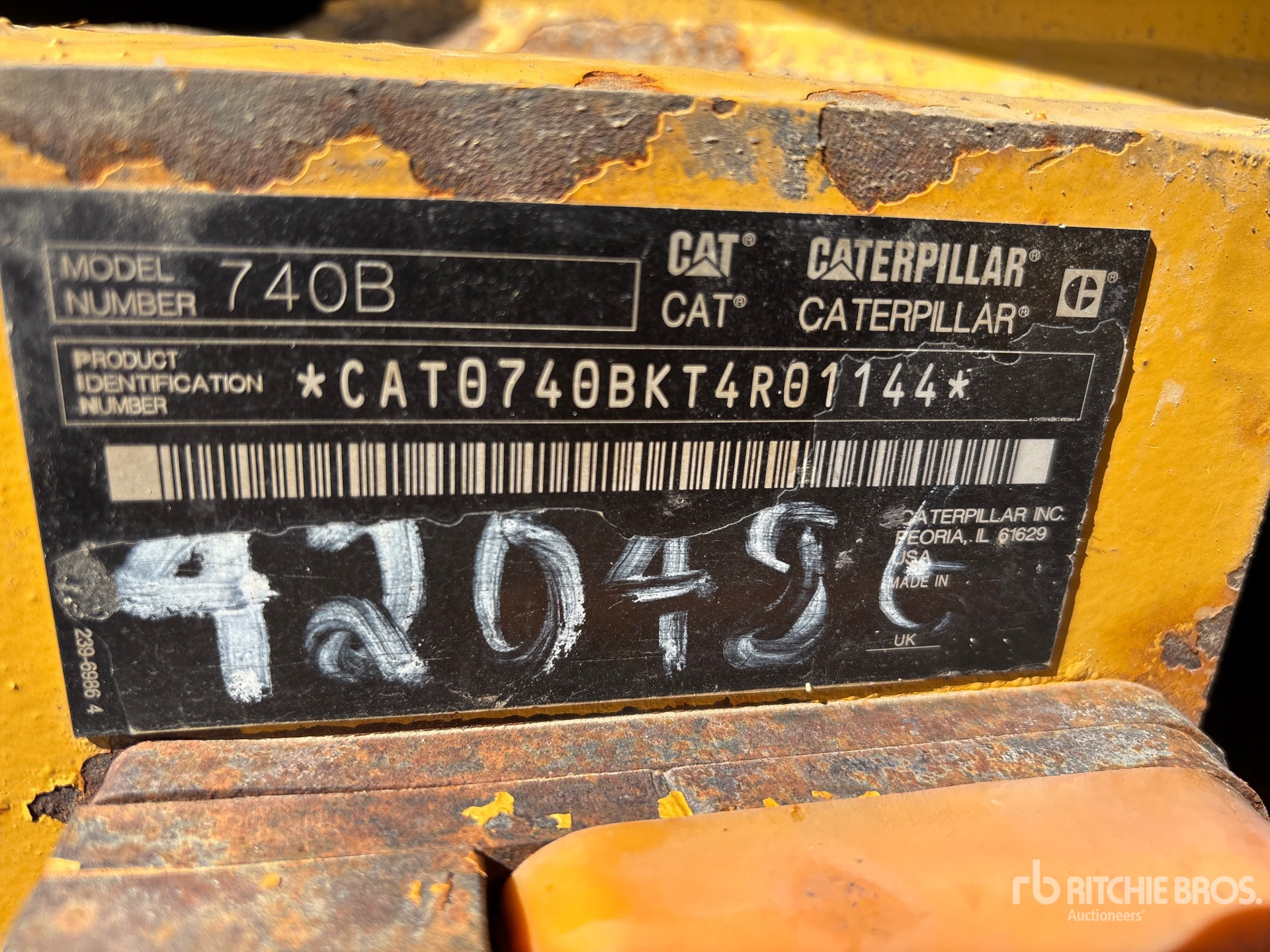 2012 Caterpillar 740B