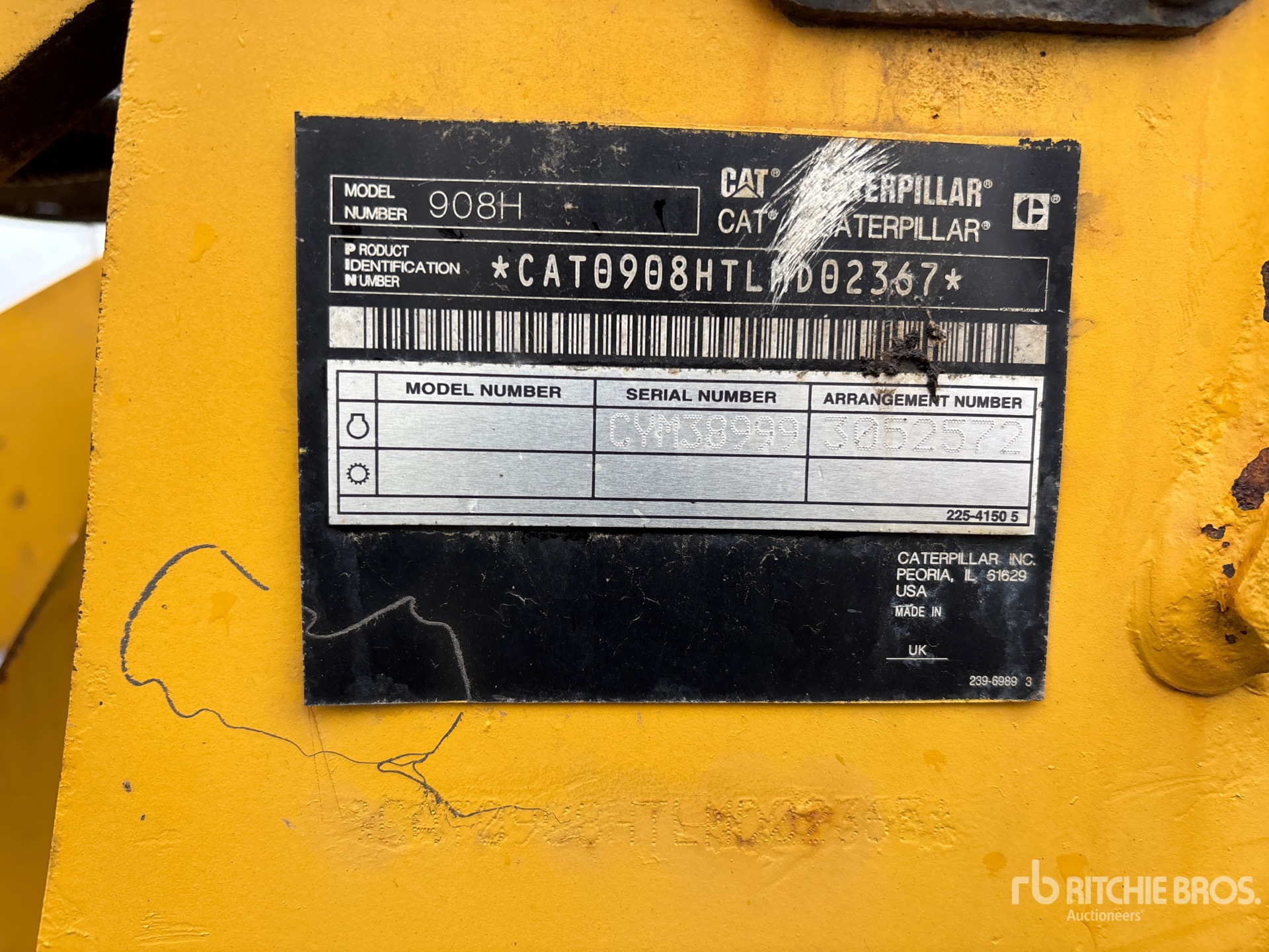 General Appearance with Seriennummer / FIN