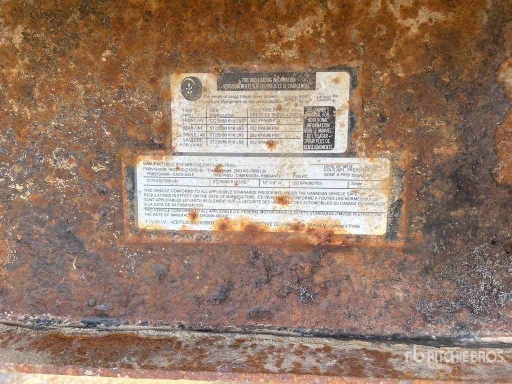 General Appearance with Numéro de série/Numéro d'identification du véhicule automobile