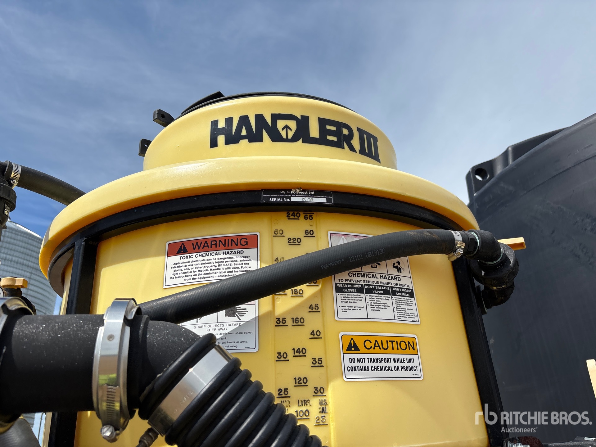 1970 Fruehauf 40 ft T/A Sprayer Nurse