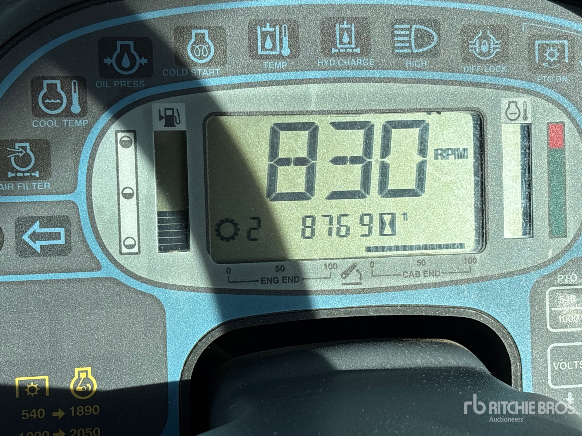 General Appearance with Hour Meter / Odometer