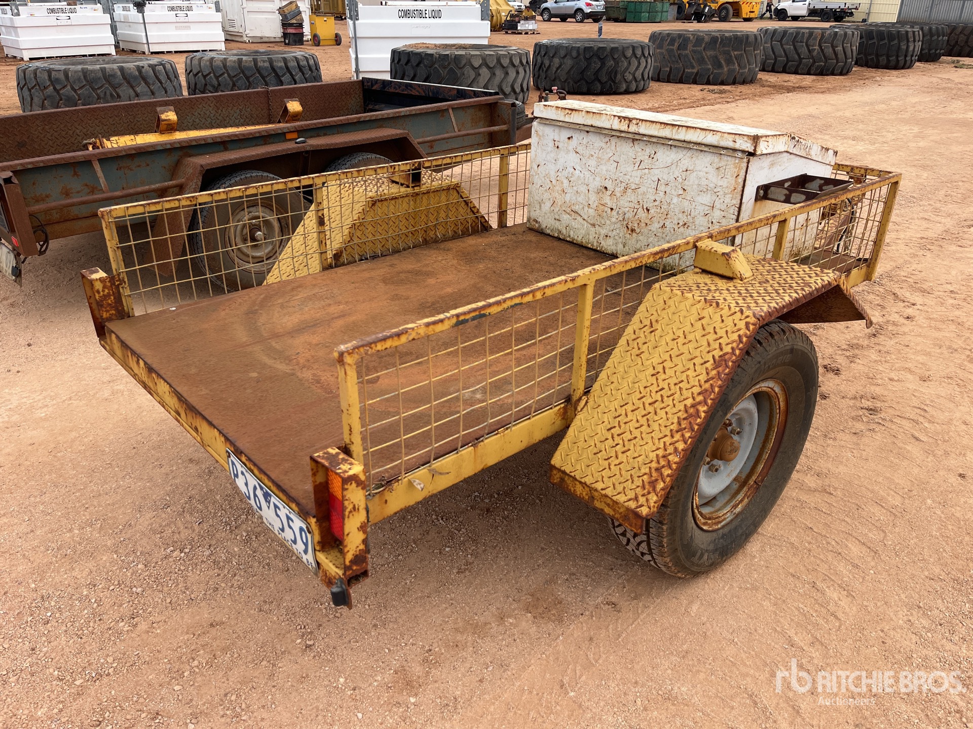 General Appearance with Picture, Left Rear Corner