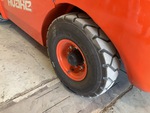 Chassis Lift with Left Rear Tire