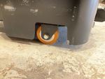 Chassis Lift with Left Rear Tire