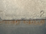 General Appearance with Frame Stamp Serial Number/VIN Photo