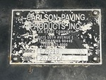 Chassis with Screed Serial Number