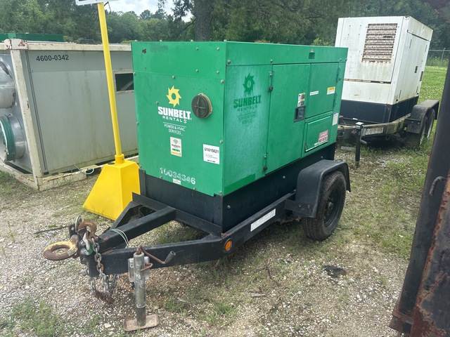 2018 Multiquip DCA-25SSIU4F 20 kW Mobile Generator Set