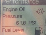 Control Station with Engine Oil Pressure
