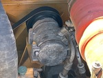 Engine with A/C Compressor
