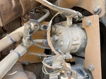 Engine with A/C Compressor