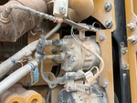 Engine with A/C Compressor