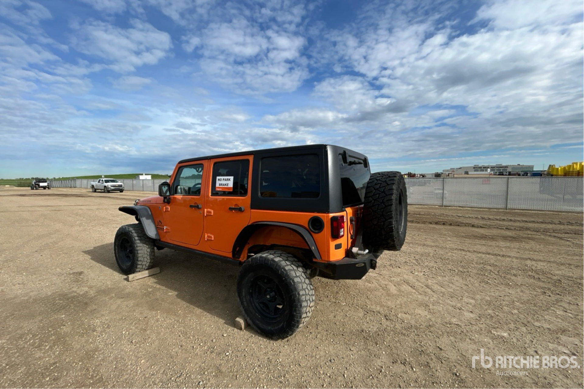 General Appearance with Picture, Left Rear Corner