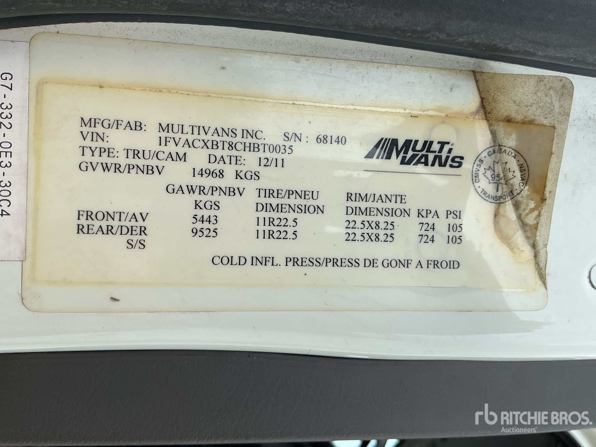 2012 Freightliner M2 106