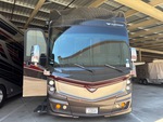 Motorhome Cockpit with Exterior Lights