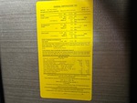 General Appearance with Motor Vehicle Safety Standards Label