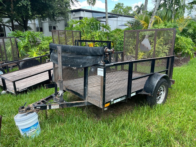 7 ft S/A Landscape Trailer