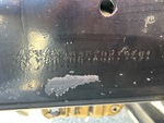 General Appearance with Frame Stamp Serial Number/VIN Photo