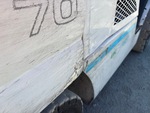 General Appearance with Sheet Metal (fiberglass) Condition