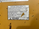 Engine with Emission Label