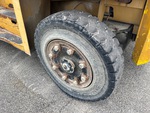Chassis Lift with Left Rear Tire