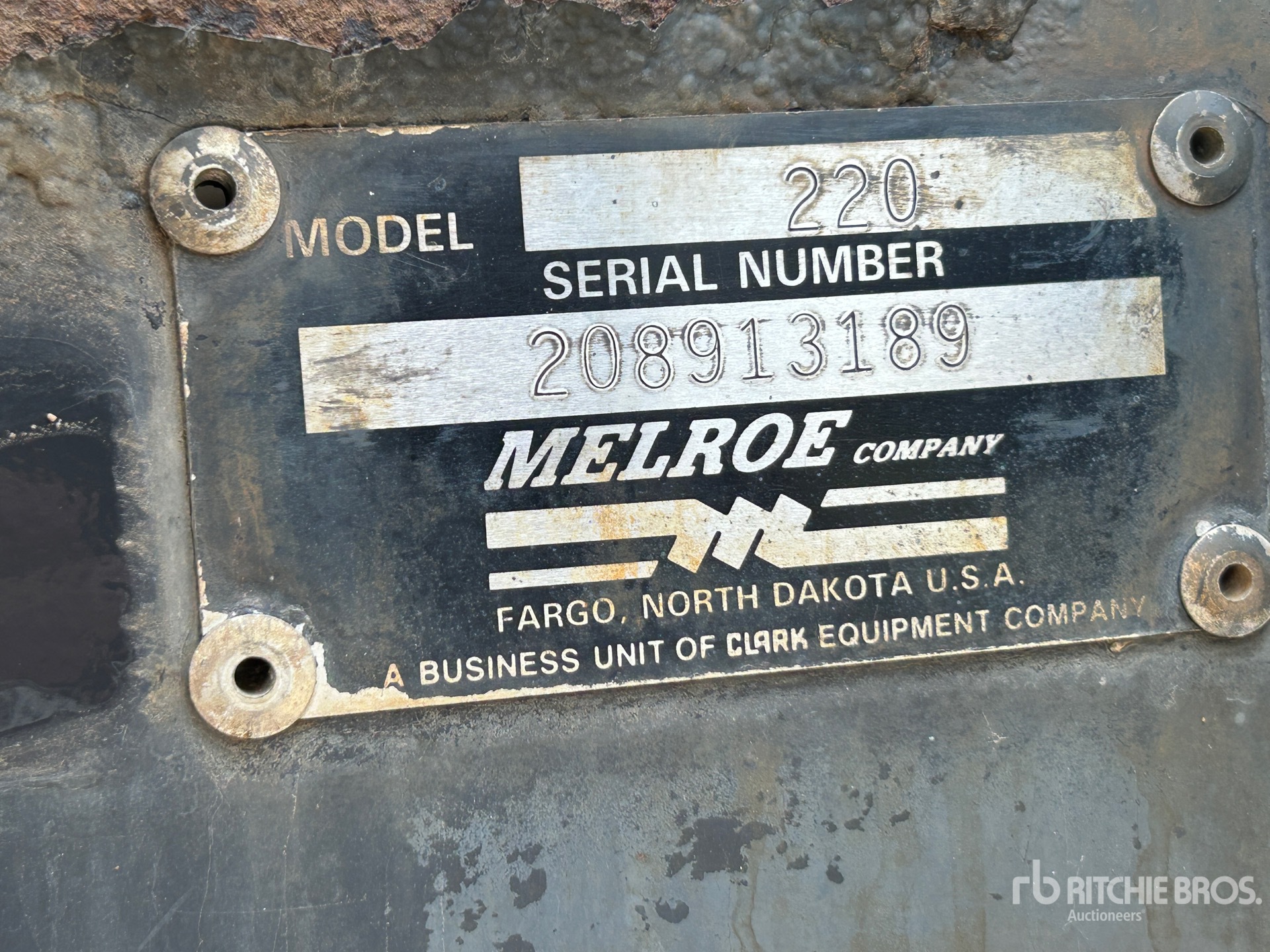 Photo of a  Melroe 220