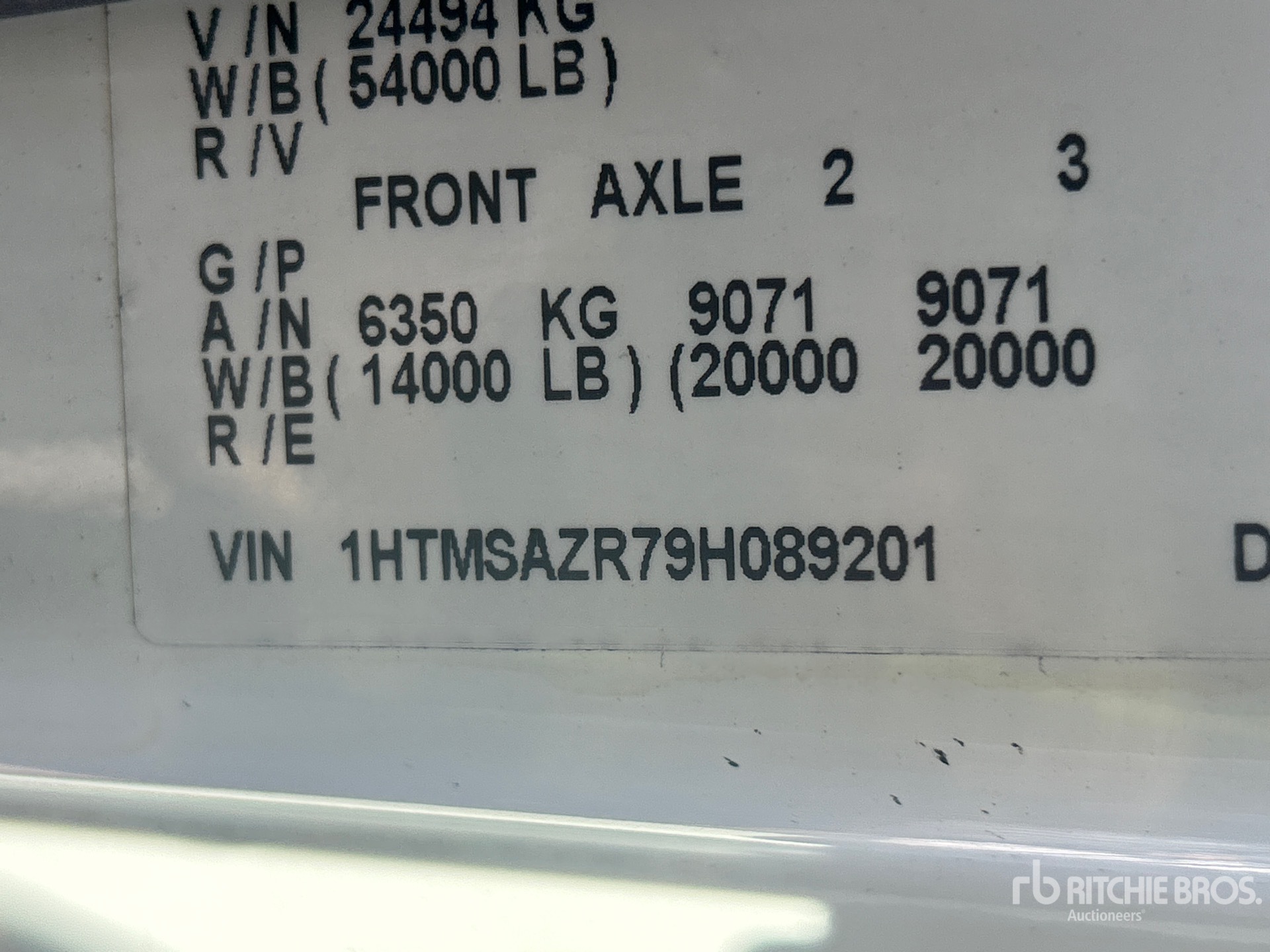 Photo of a 2009 International 4400