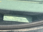 General Appearance with Frame Stamp Serial Number/VIN Photo