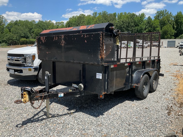 2011 Sure Trac 12 ft T/A Utility Trailer