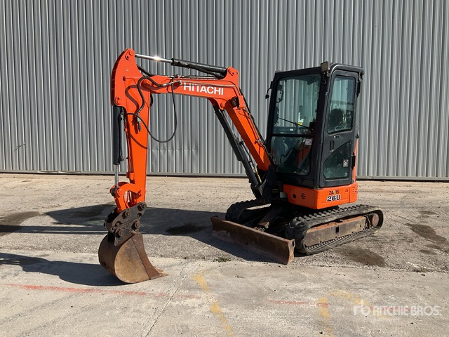 2016 Hitachi ZX26U-5 Mini Excavator: <6.6t