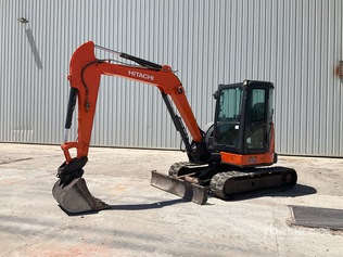 Rusty 2018 Hitachi ZX55U-5 Mini Excavator | Ritchie Bros. Auctioneers