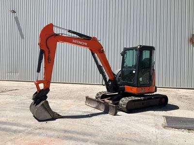 HITACHIインパクト 2018 Hitachi ZX55U-5 Mini Excavator | Ritchie Bros. Auctioneers