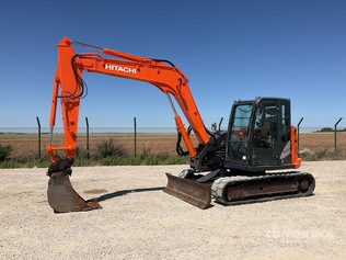 2017 Hitachi ZX85USB-5 Tracked Excavator | Ritchie Bros. Auctioneers