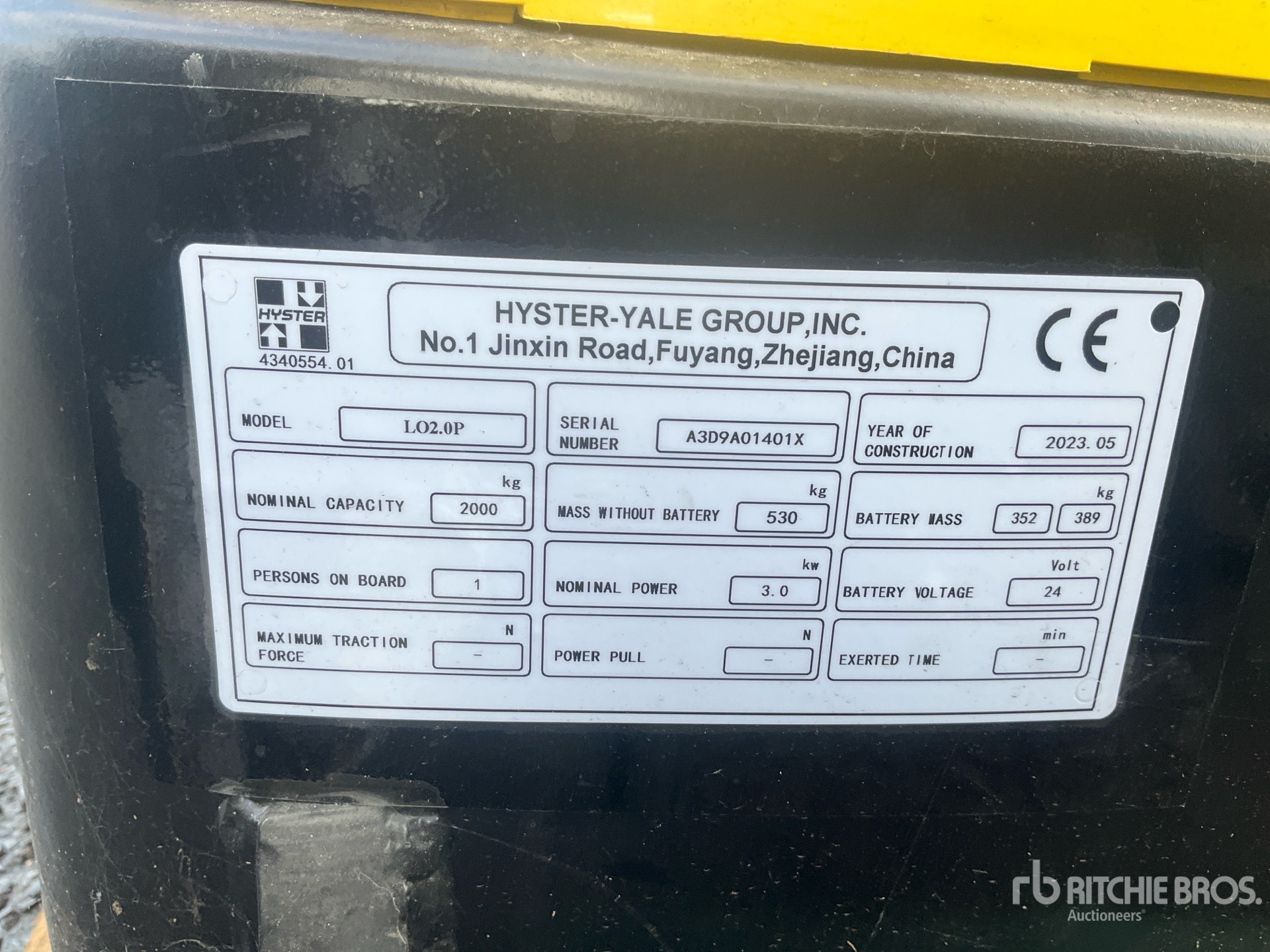 2023 Hyster L02.0P
