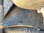 General Appearance with Frame Stamp Serial Number/VIN Photo