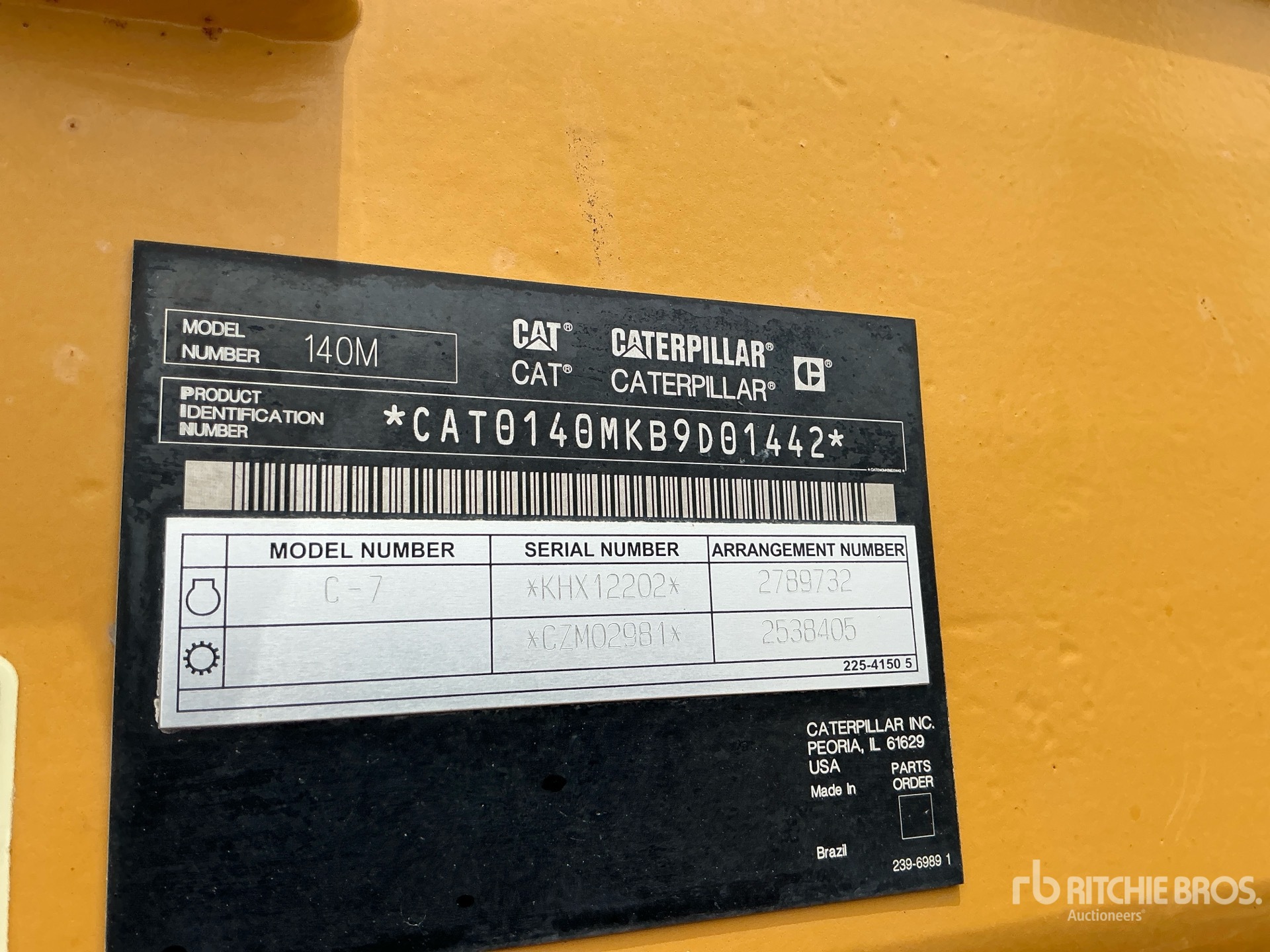 Photo of a 2008 Caterpillar 140M