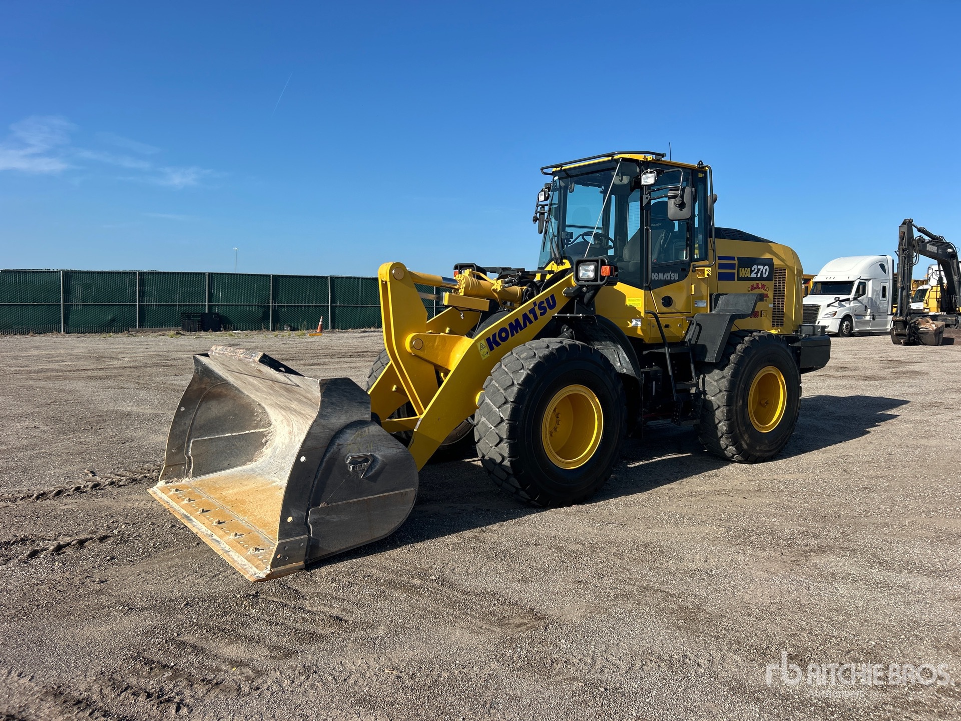 Photo of a 2023 Komatsu WA270-8